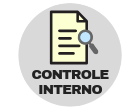 ícone para ter acesso às informações relacionadas ao Controle Interno da Câmara Municipal.