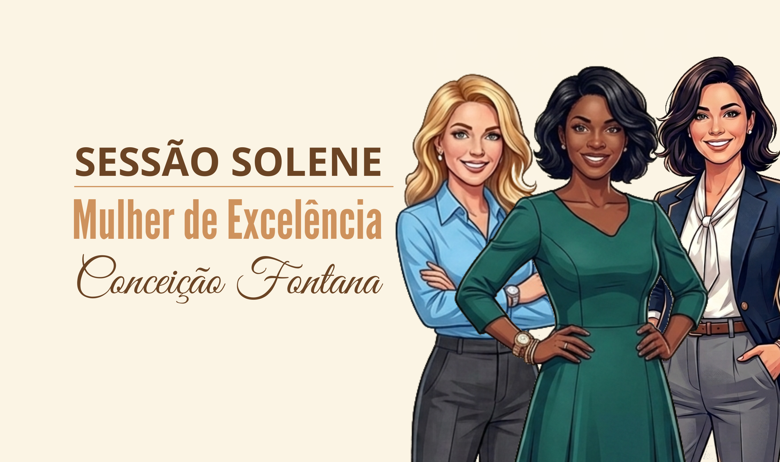 Câmara realizará solenidade para entrega do título “Mulher de Excelência – Conceição Fontana”