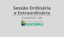 Câmara realizará sessão ordinária nesta quarta-feira, 22/04/2026