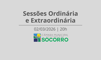Câmara realizará sessões ordinária e extraordinária nesta segunda-feira (2)