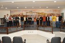 Esportistas que se destacaram no ano passado recebem honraria da Câmara Municipal Esportistas que se destacaram no ano passado recebem honraria da Câmara Municipal
