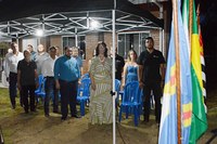 Presidente e vereadores participam de cerimônia de inauguração da Estação Municipal Agroecológica